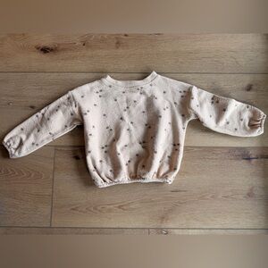 Rylee and Cru floral sweatshirt top